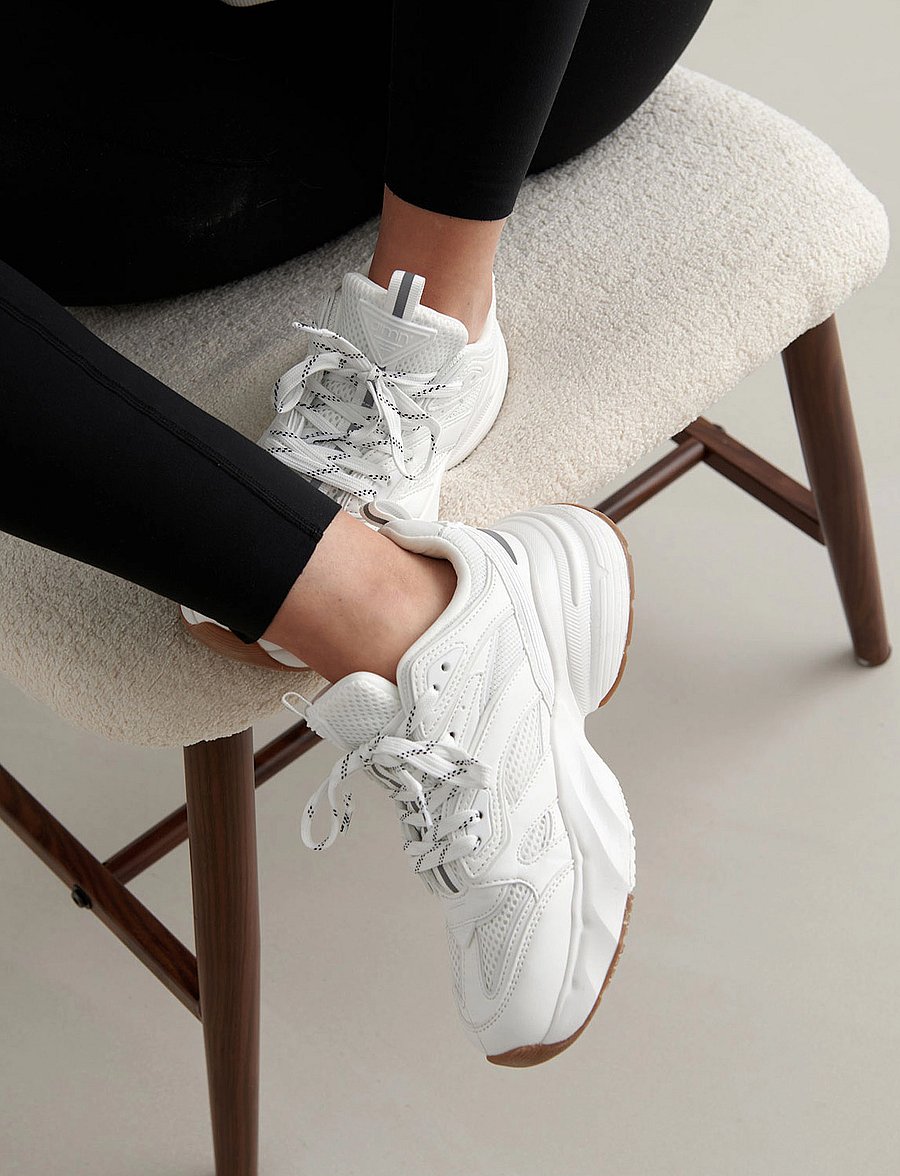 aim´n - Athena 100 - niedrige sneakers - all white - 0