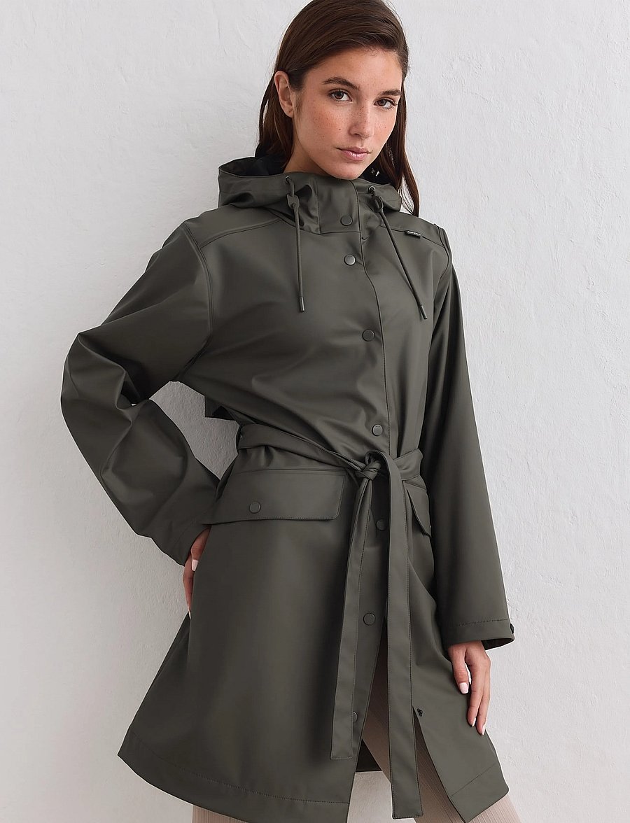 aim´n - Rain Jacket - overtøj - dark ivy - 0