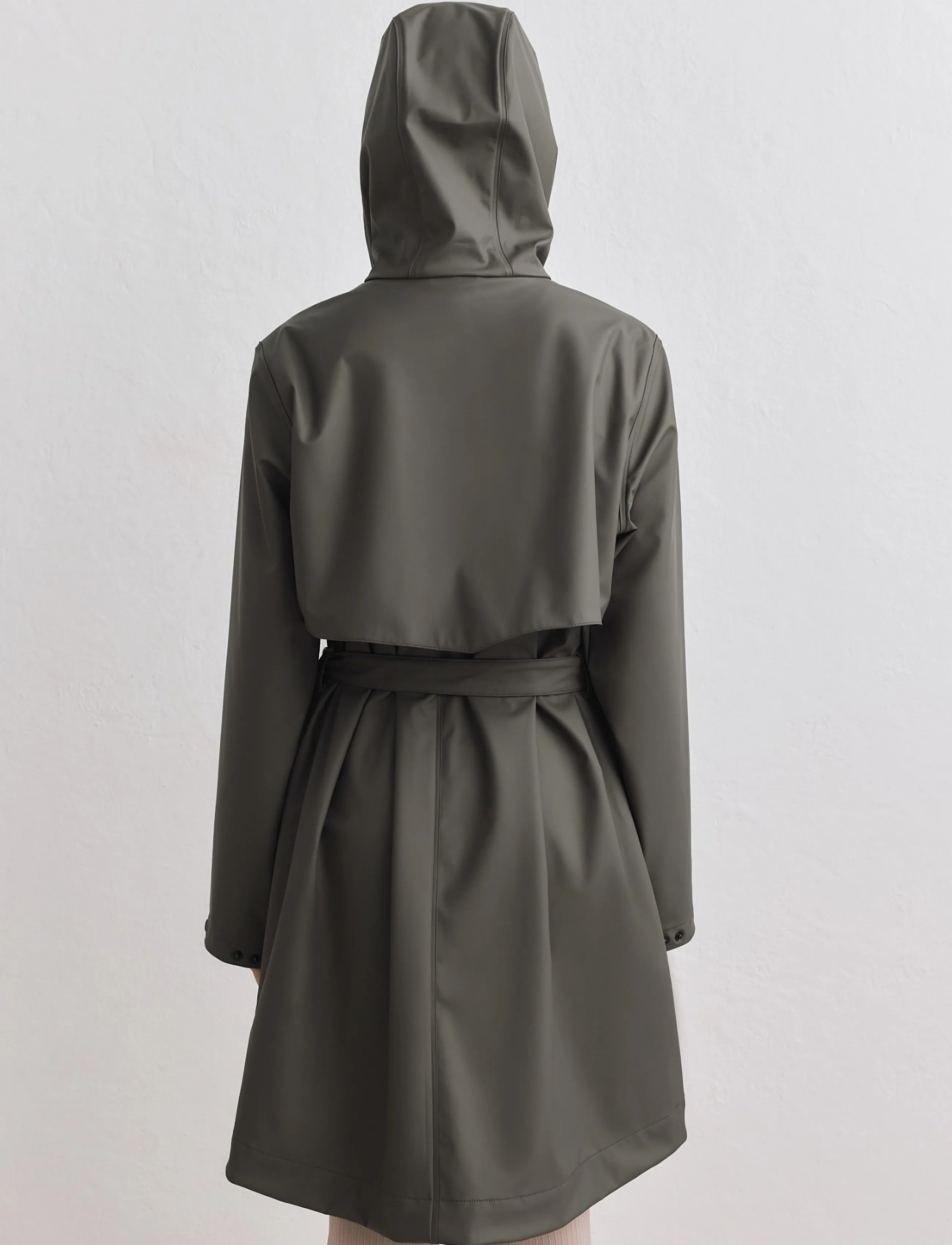 aim´n - Rain Jacket - overtøj - dark ivy - 3
