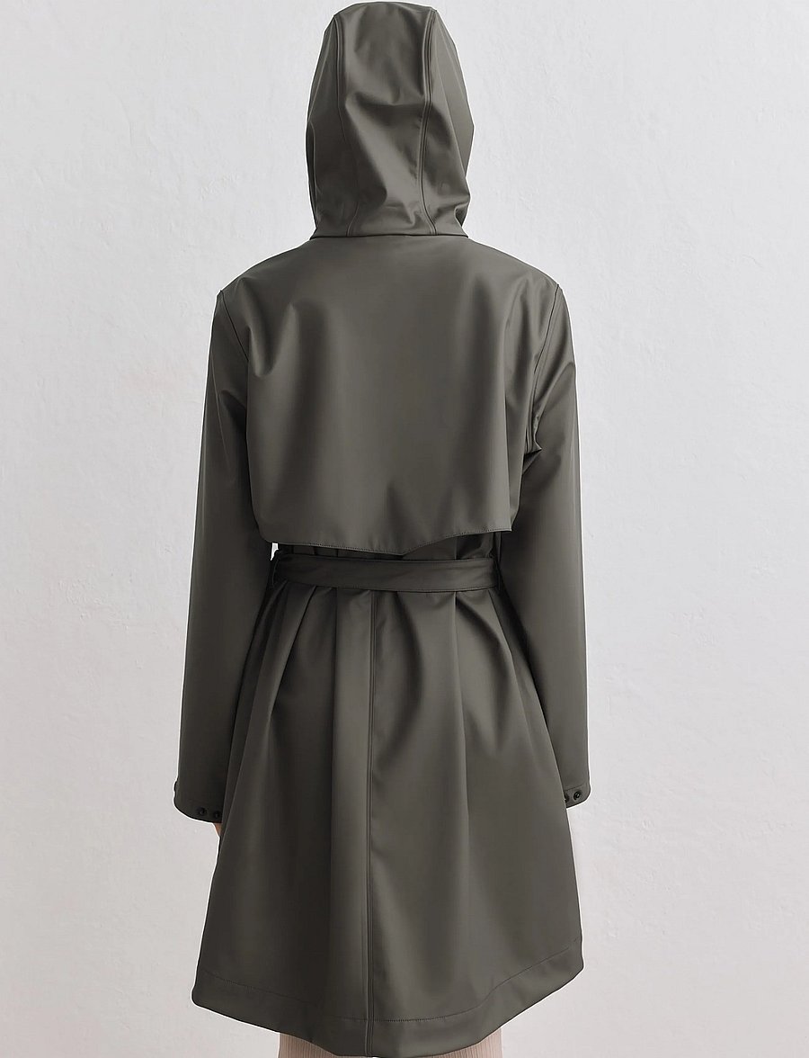 aim´n - Rain Jacket - overtøj - dark ivy - 3