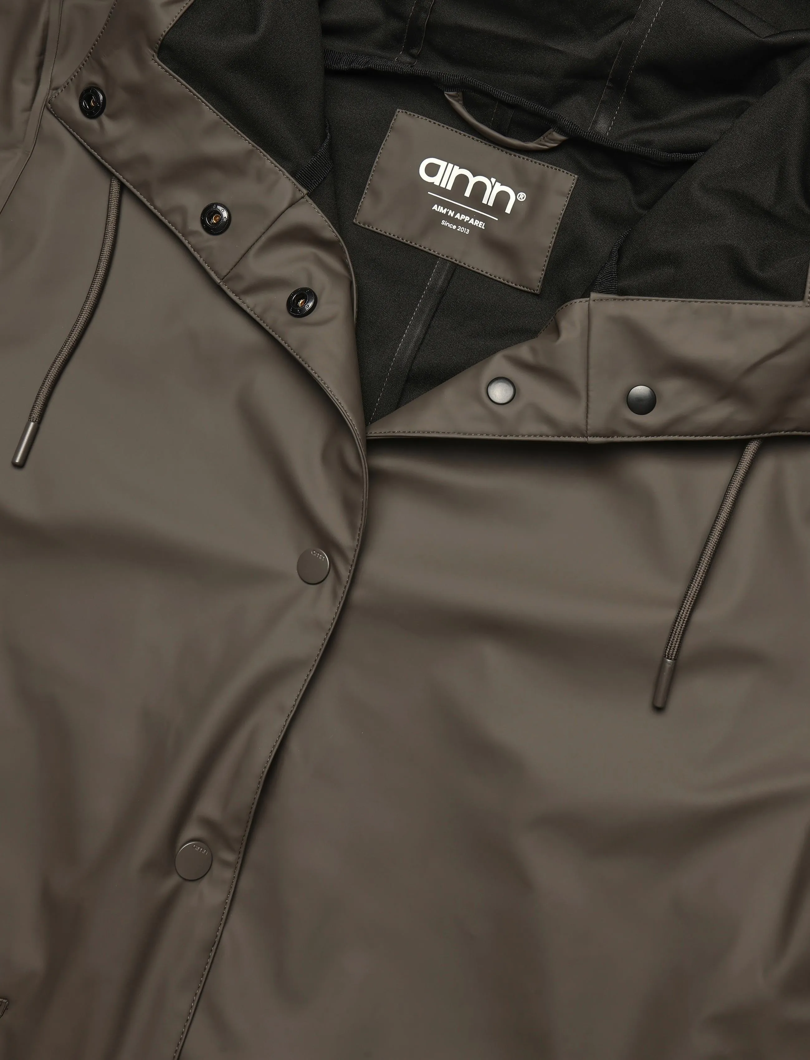 aim´n - Rain Jacket - overtøj - dark ivy - 5