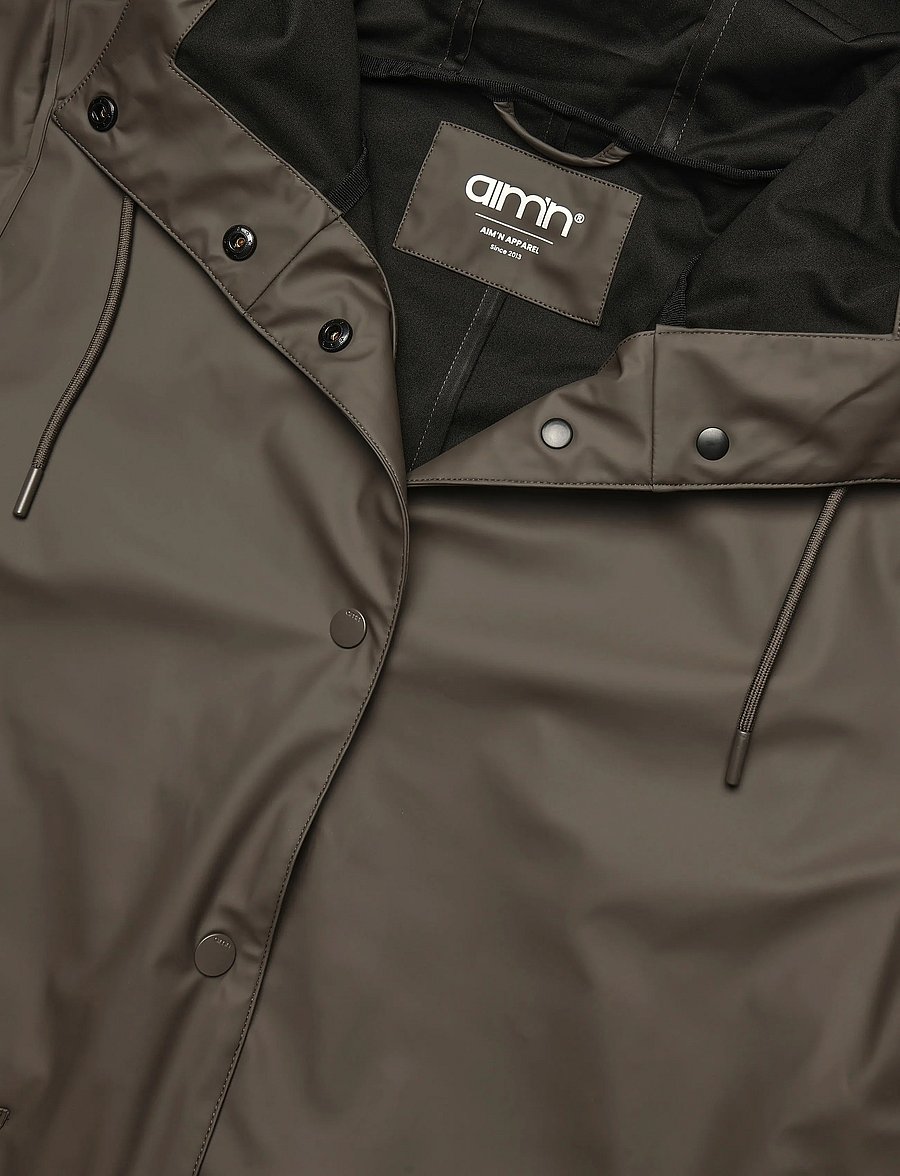 aim´n - Rain Jacket - overtøj - dark ivy - 5