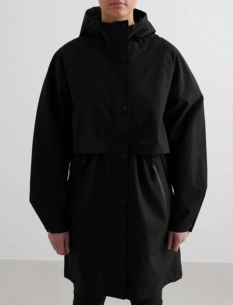 aim´n - Waterproof Parka - parkas - black - 0