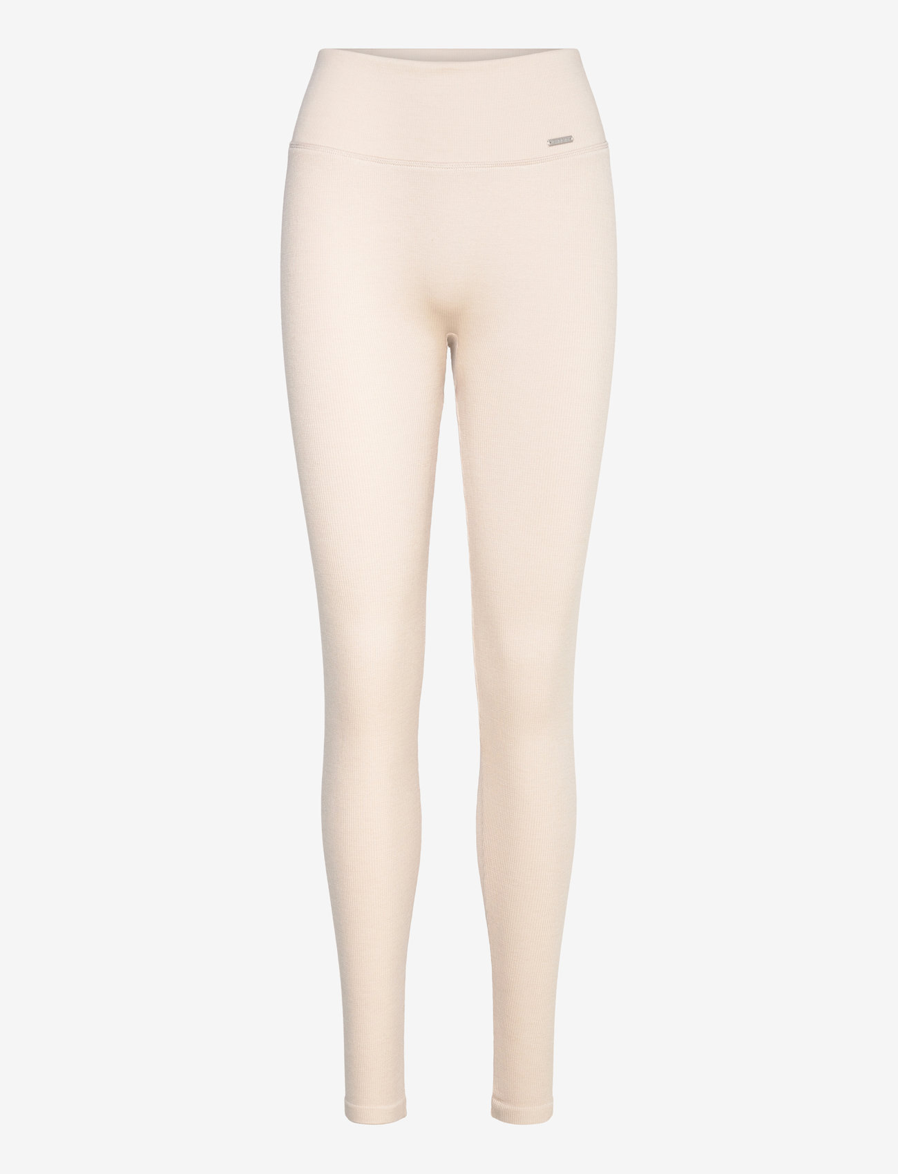 aim´n - Ribbed Wool Leggings - underställsbyxor - cafe au lait - 1