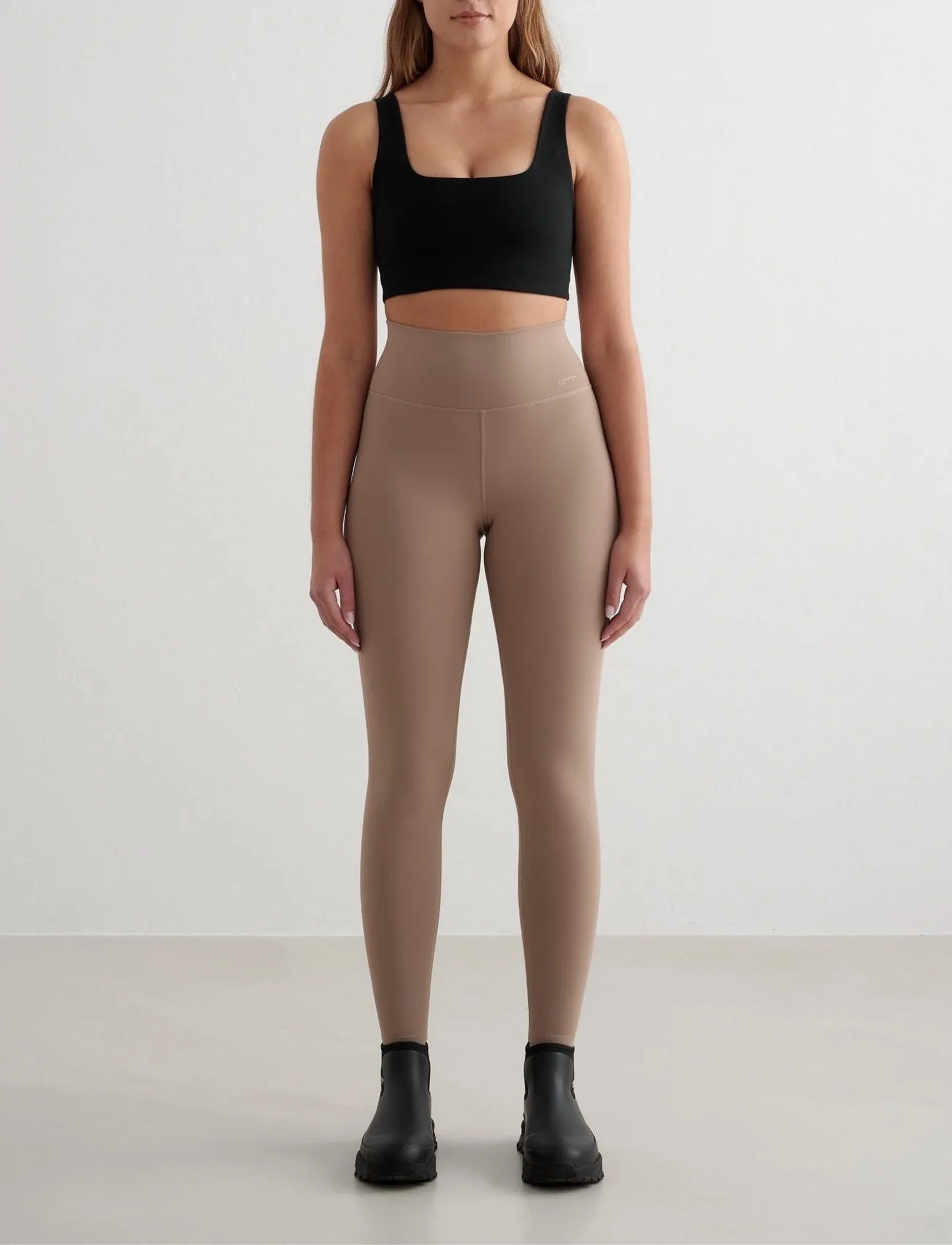 aim ́n Warming Tights, M, Beige, Sportsbukser > Sportstræningsbukser, Dame