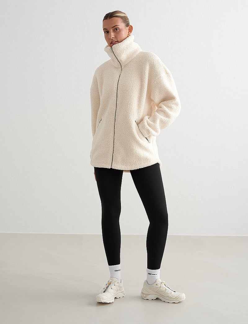 aim´n - Pile Jacket - sportsjakker - almond white - 4