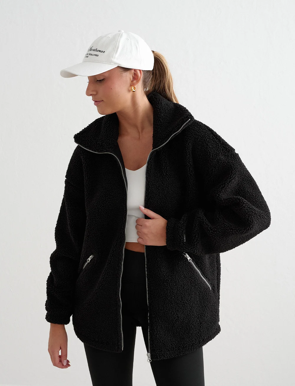 aim´n - Pile Jacket - sportjacken - black - 0