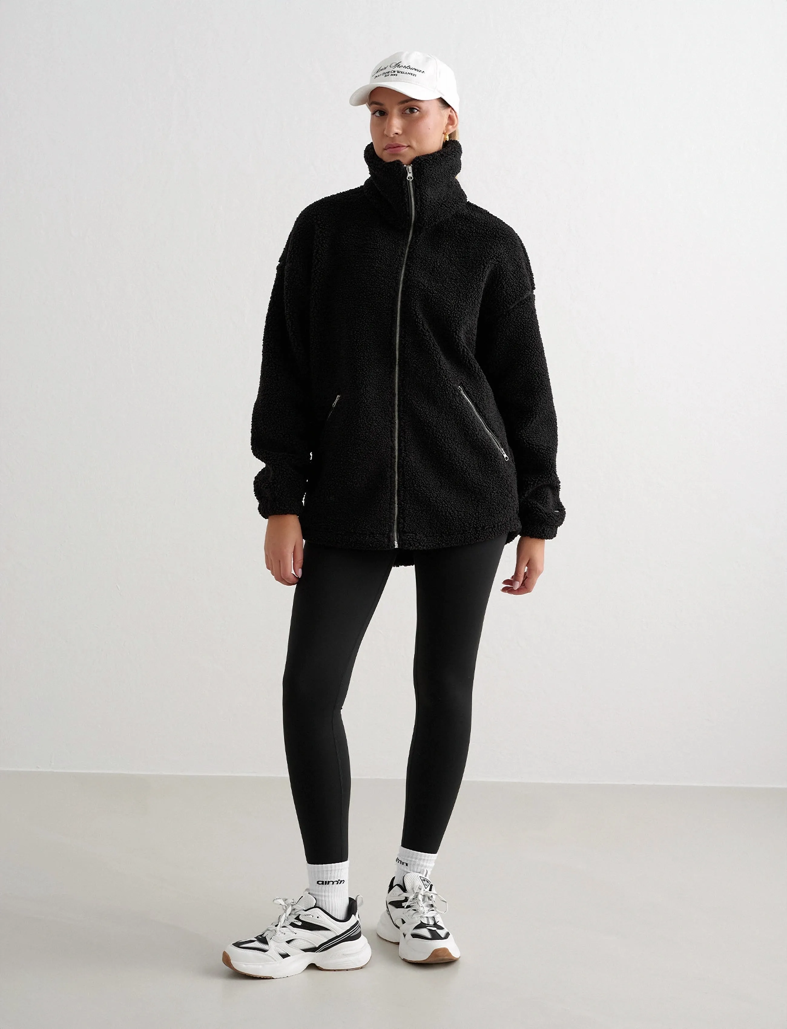 aim´n - Pile Jacket - laisvalaikio striukės - black - 5