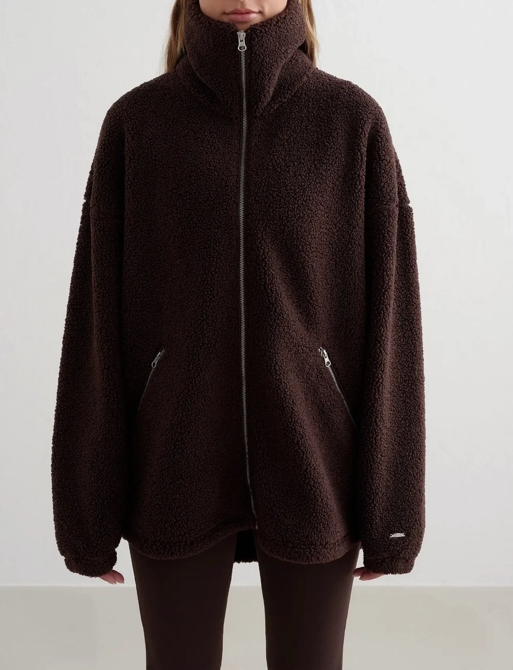 aim´n - Pile Jacket - sportjacken - cacao - 0