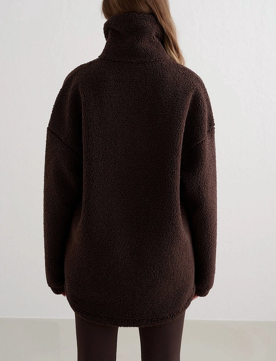 aim´n - Pile Jacket - freizeitjacken - cacao - 3