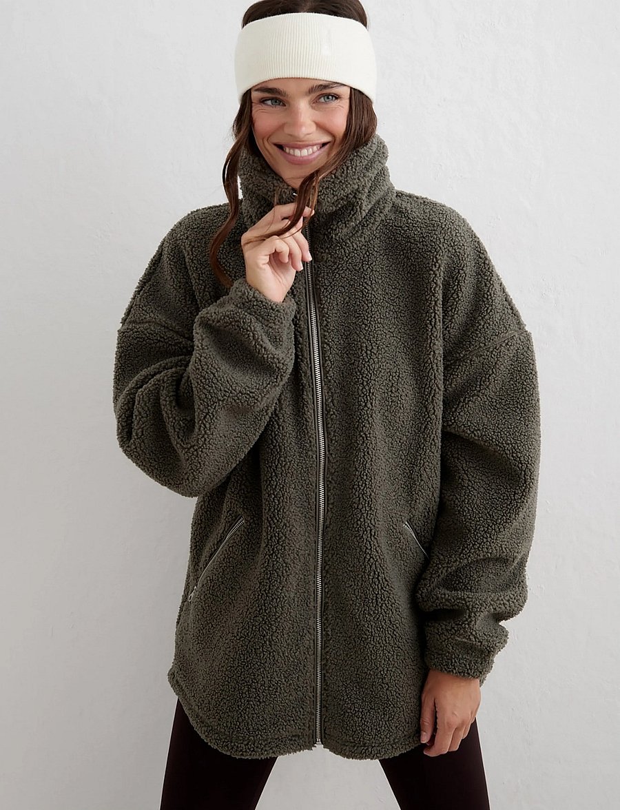 aim´n - Pile Jacket - freizeitjacken - dark ivy - 4