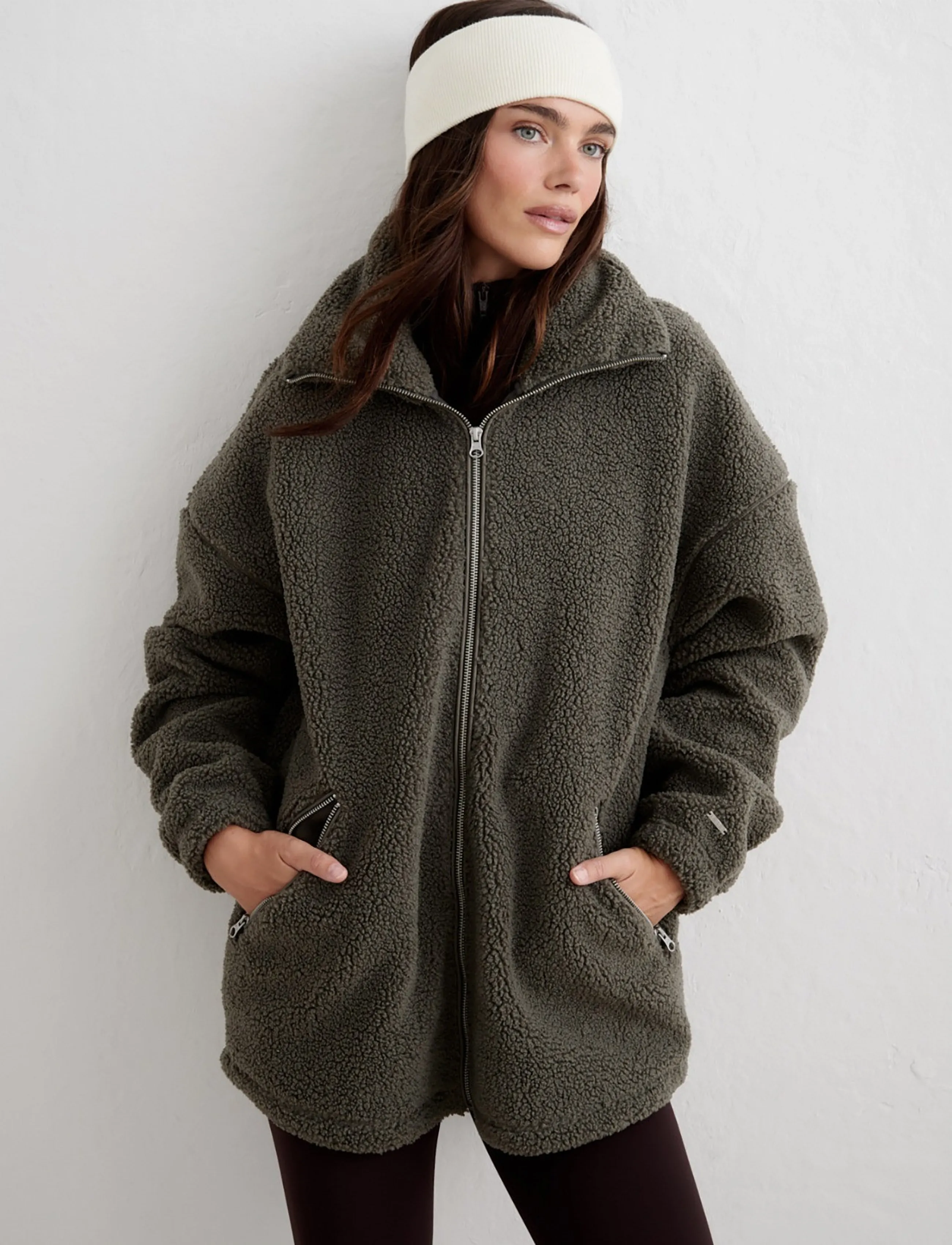 aim´n - Pile Jacket - freizeitjacken - dark ivy - 5