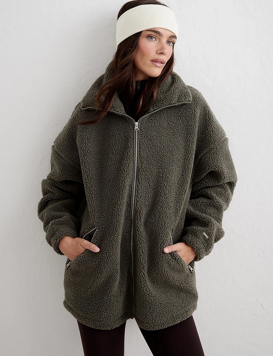 aim´n - Pile Jacket - freizeitjacken - dark ivy - 5