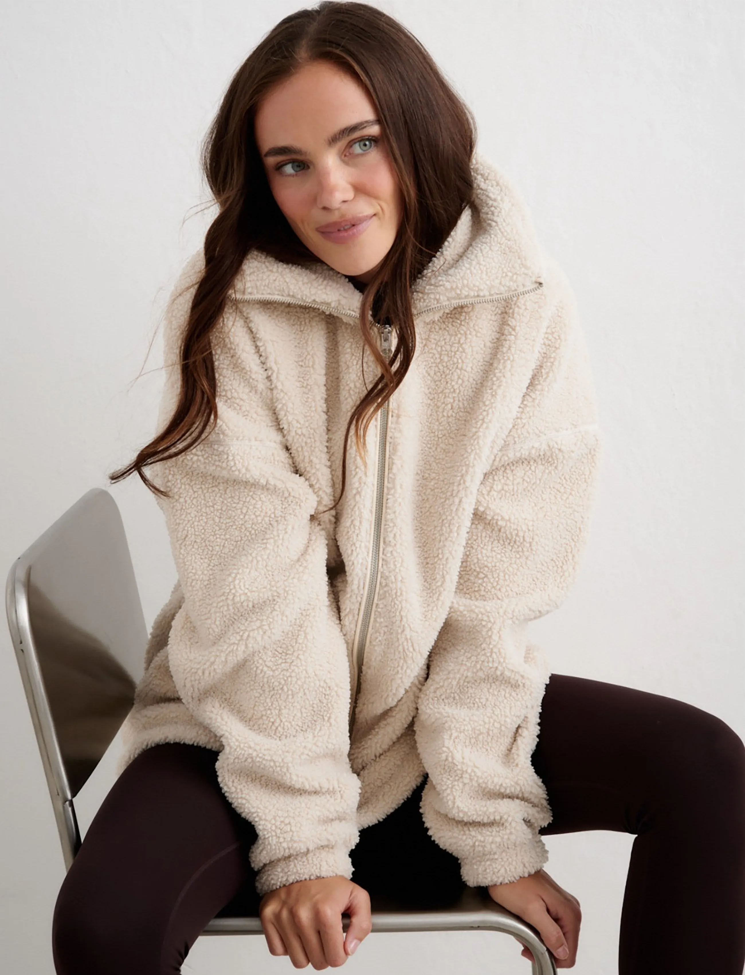 aim´n - Pile Jacket - freizeitjacken - sand - 5