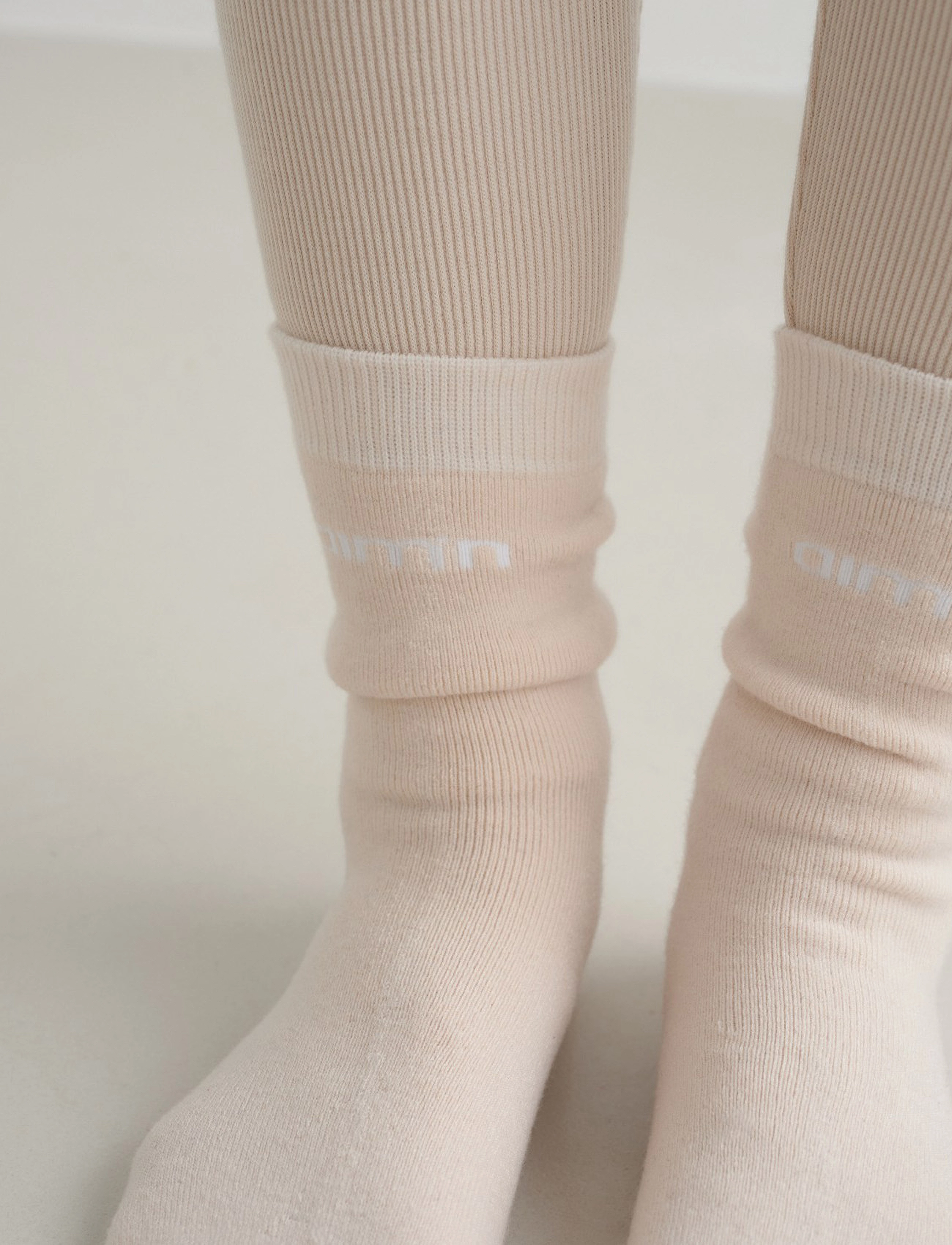 aim´n - Thermo Wool Sock - undertøj og sokker - cafe au lait - 4