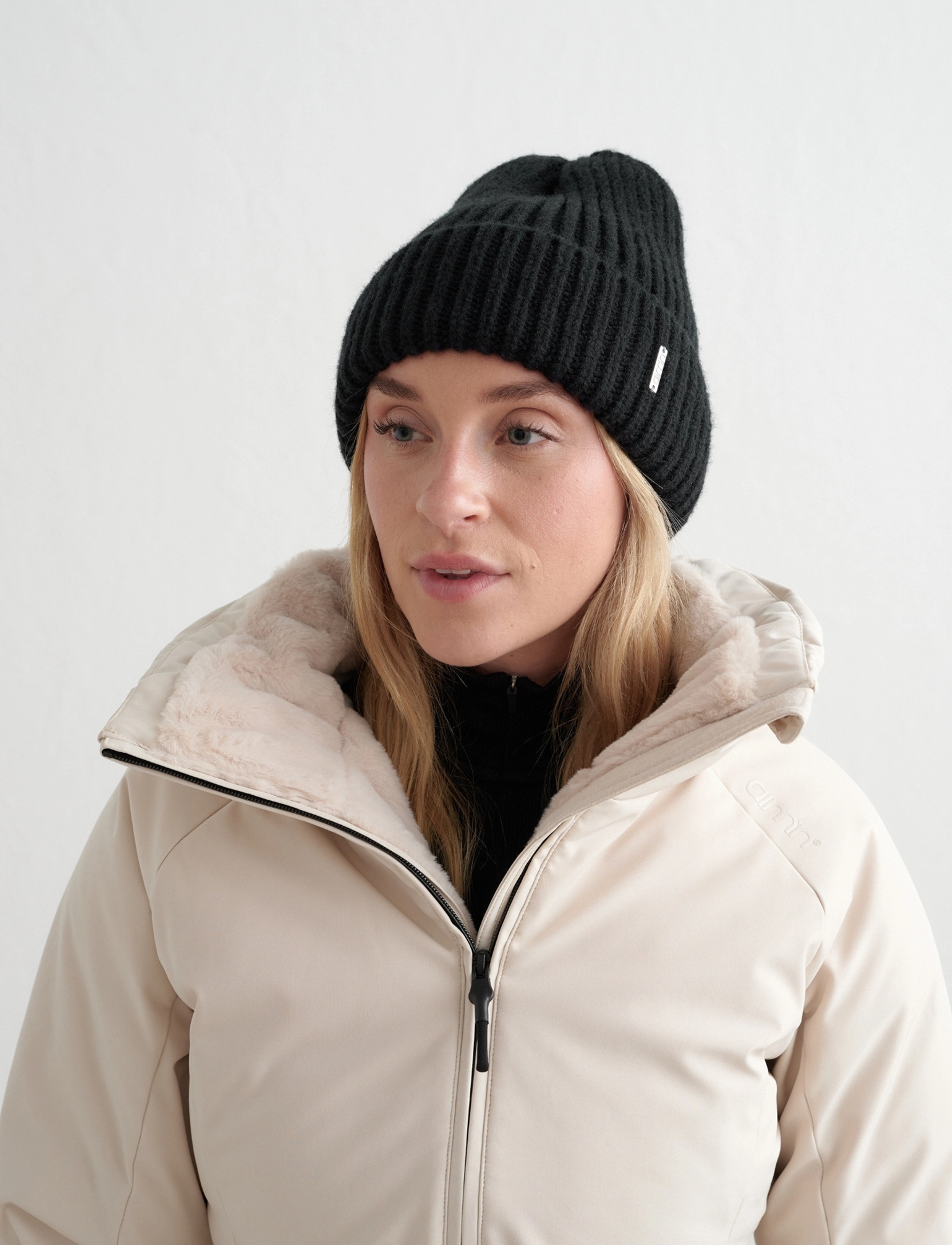 Aimn Chunky Beanie mössor dam – bild 4