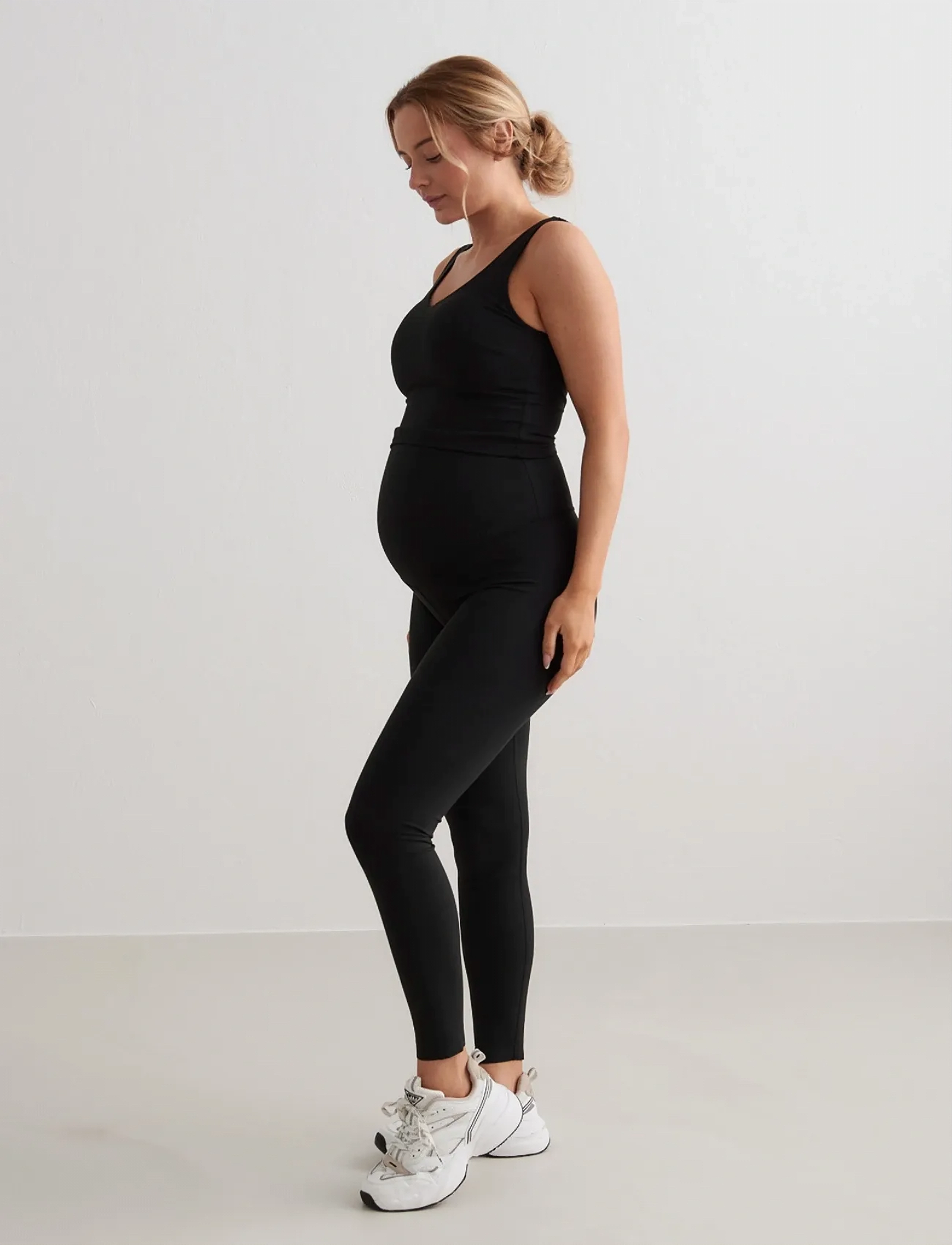 aim ́n Sense Maternity Tights, L, Sport, Schwarz - Running-training Frauen