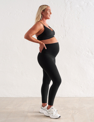 AIM'N - Sense Maternity Tights - bėgimo ir sportinės tamprės - black - 3