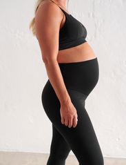 AIM'N - Sense Maternity Tights - bėgimo ir sportinės tamprės - black - 5