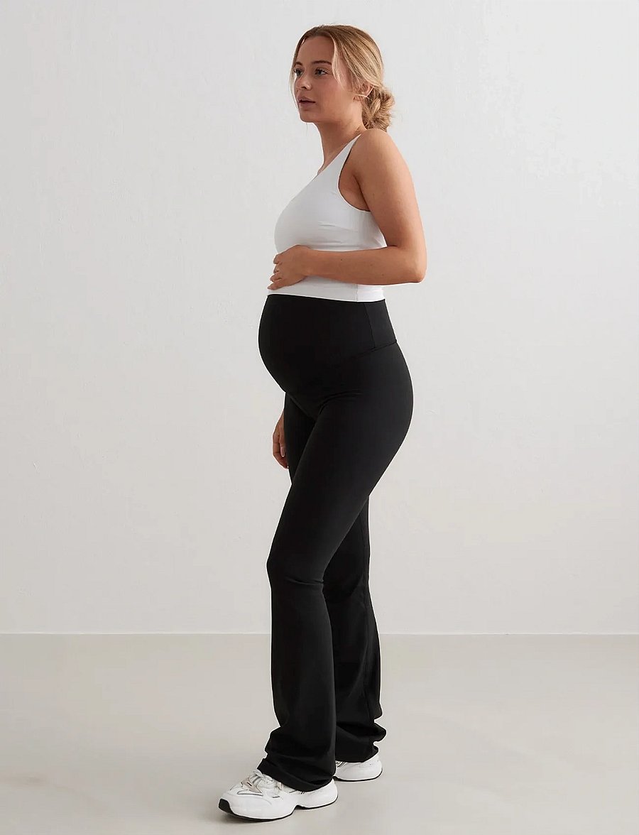 aim´n - Sense Maternity Flare Tights - rasedate sukkpüksid - black - 4