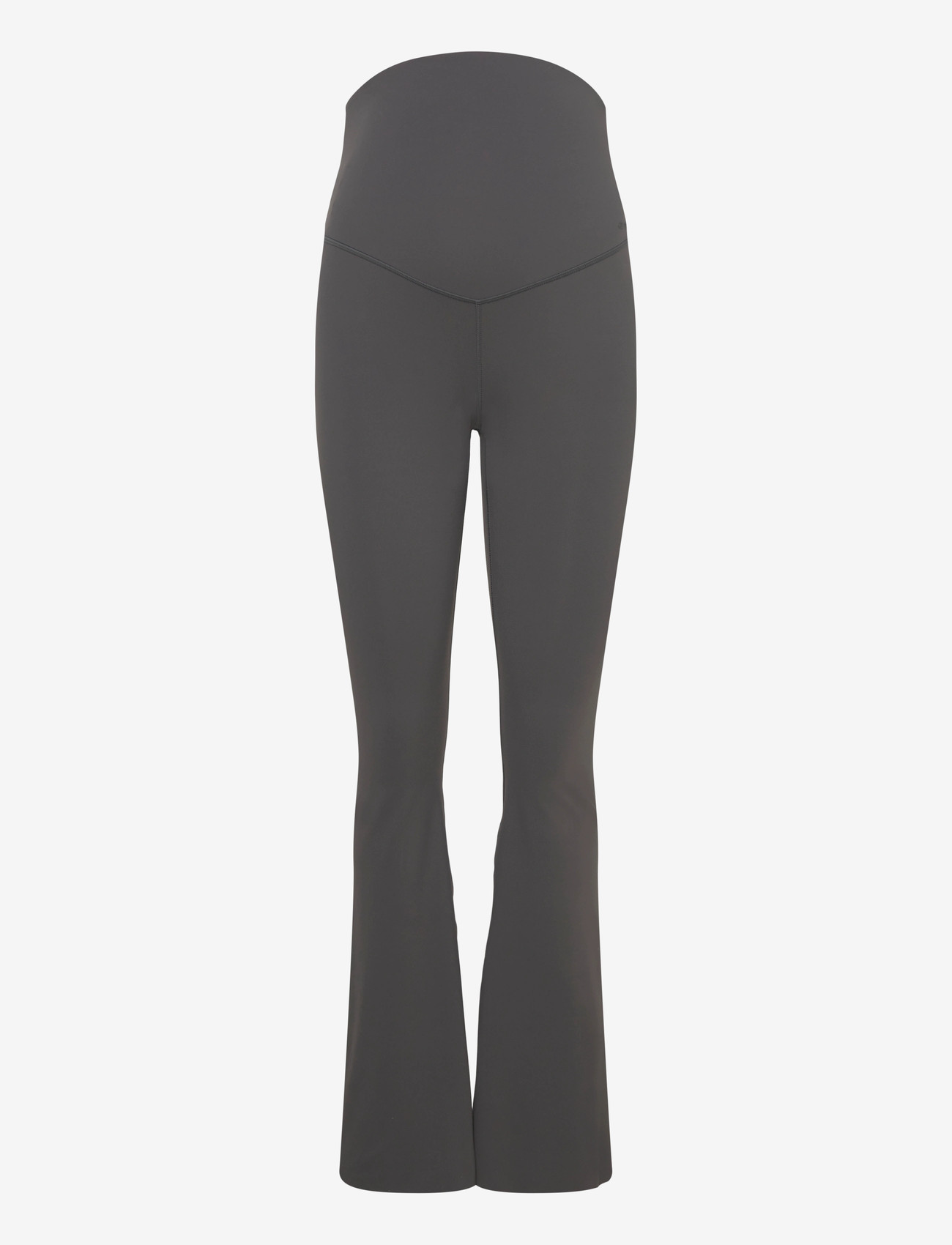 aim´n - Sense Maternity Flare Tights - graviditetstights - shadow grey - 0