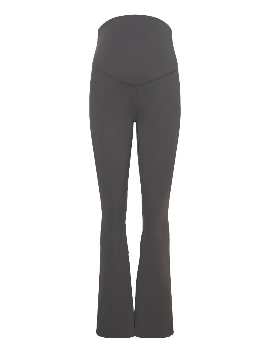 aim´n - Sense Maternity Flare Tights - maternity tights - shadow grey - 0