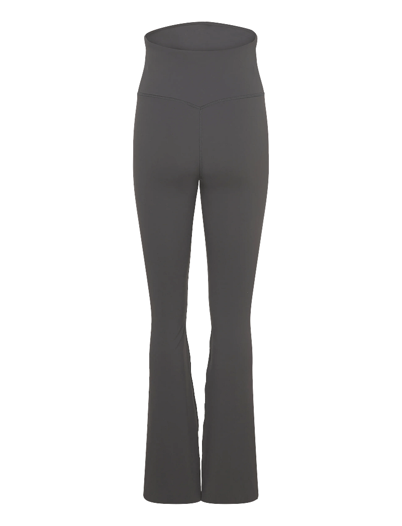 aim´n - Sense Maternity Flare Tights - graviditetstights - shadow grey - 1