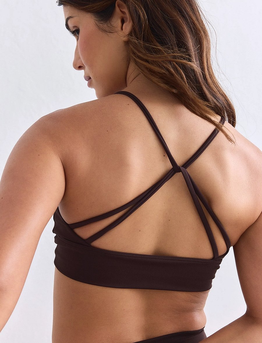 aim´n - Sense Strap Bra - leichter halt - chocolate - 5