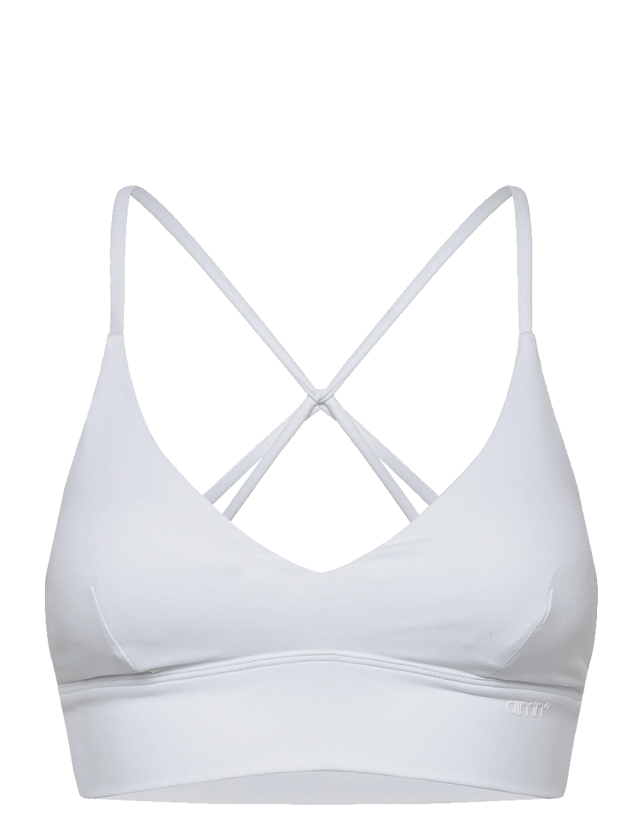 aim´n - Sense Strap Bra - sports-bh'er - white - 1