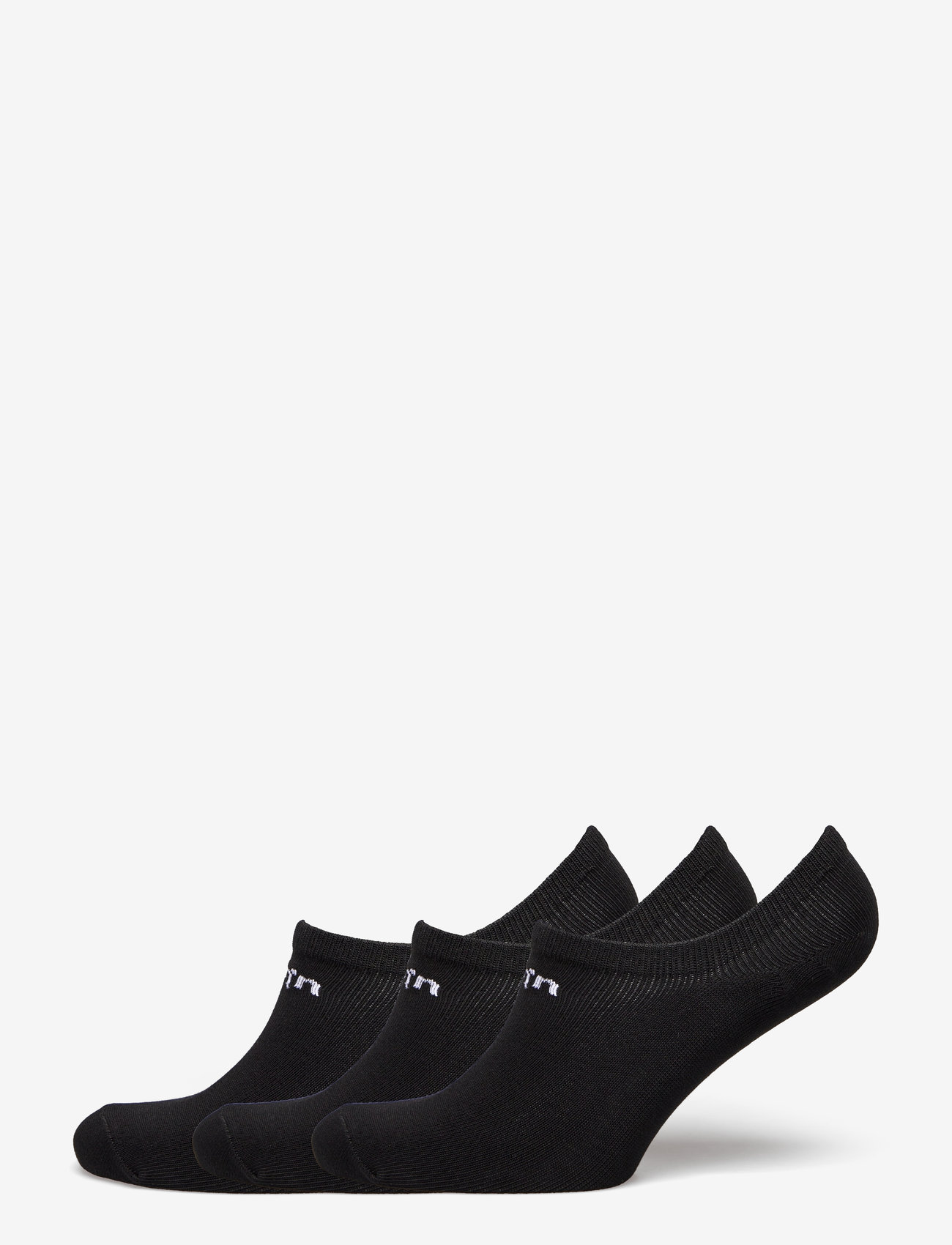 aim´n - Aim'n Logo Low Socks 3-Pack - kläder - black - 0