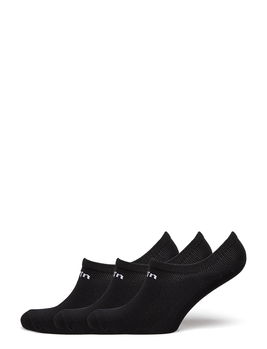 aim´n - Aim'n Logo Low Socks 3-Pack - aluspesu ja sokid - black - 0