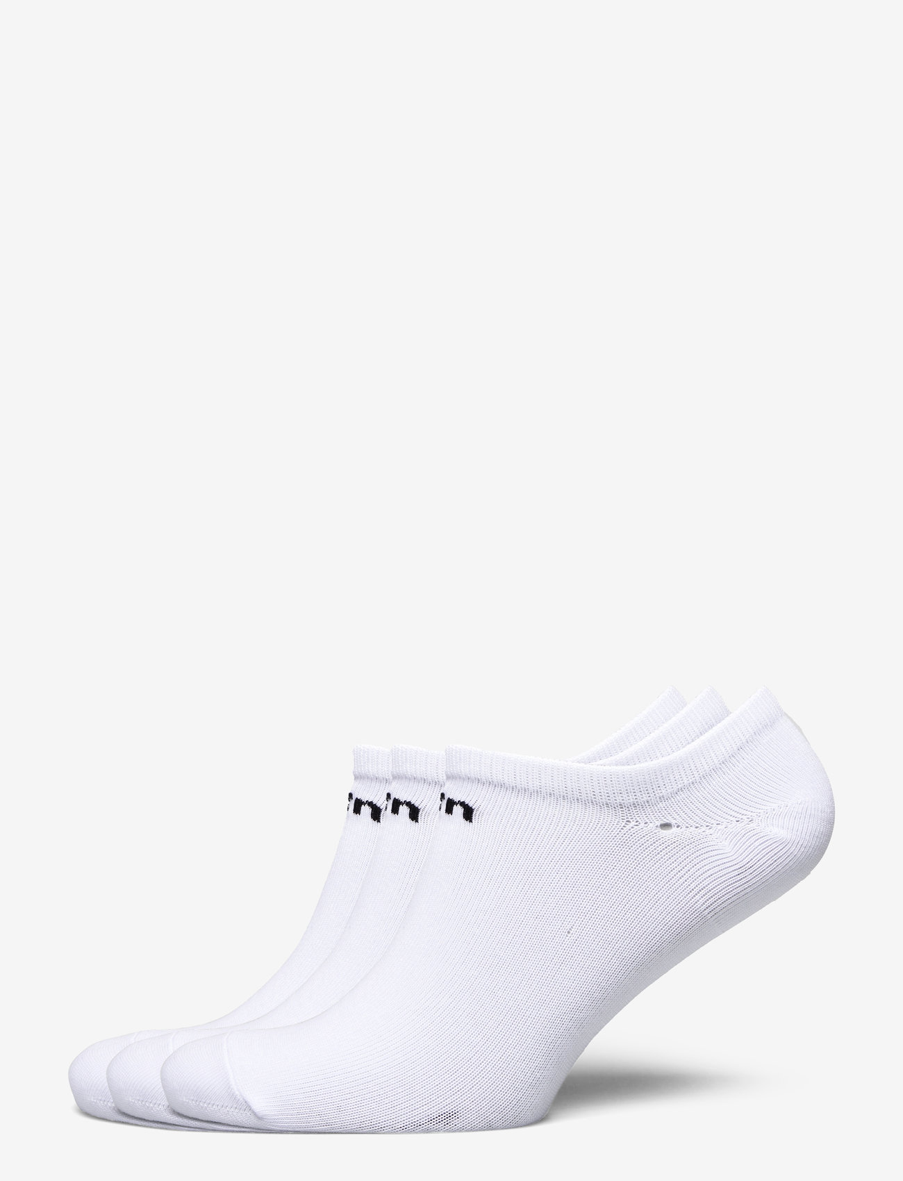 aim´n - Aim'n Logo Low Socks 3-Pack - kläder - white - 0