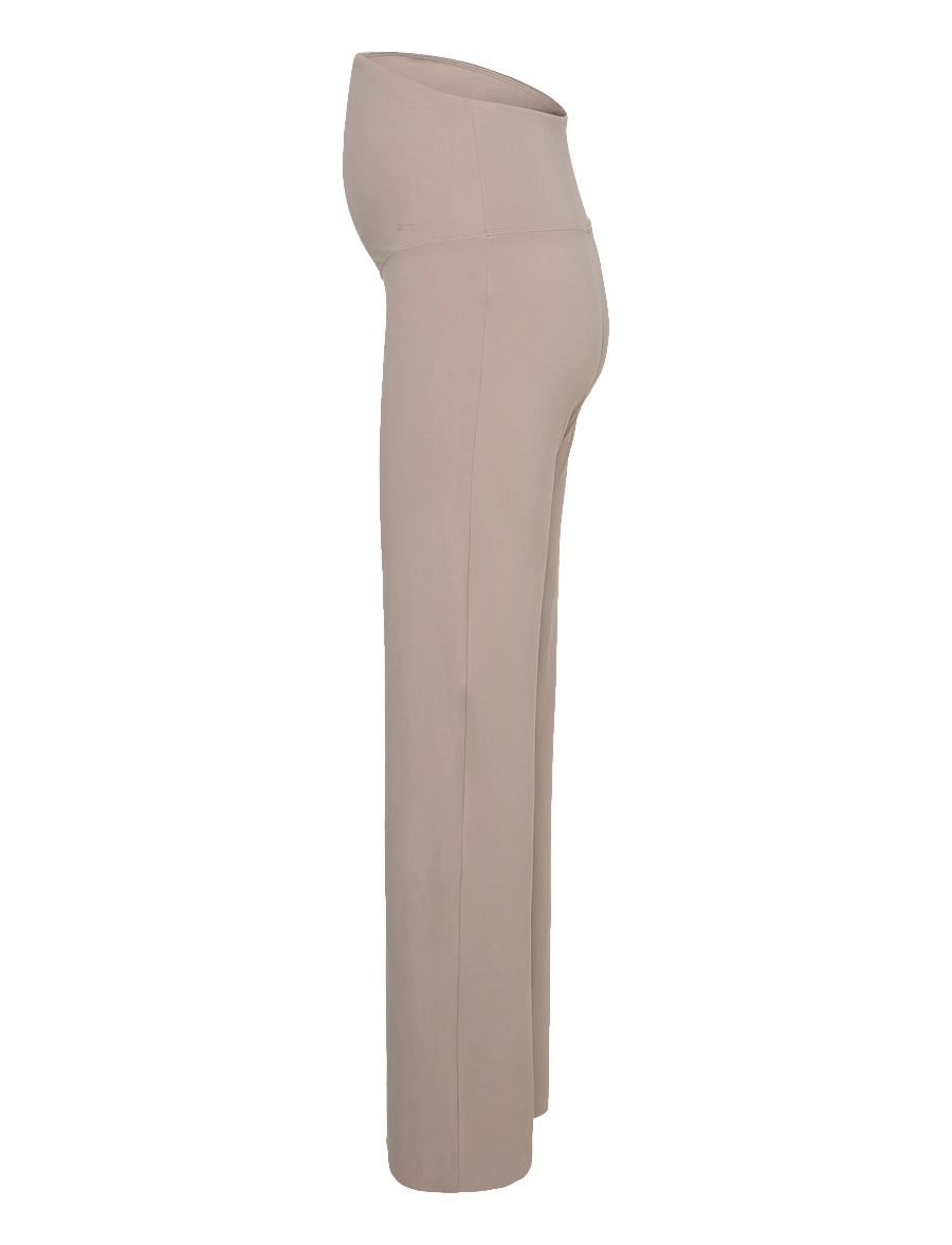 aim´n - Sense Maternity Wide Pants - graviditetstights - dark clay - 2