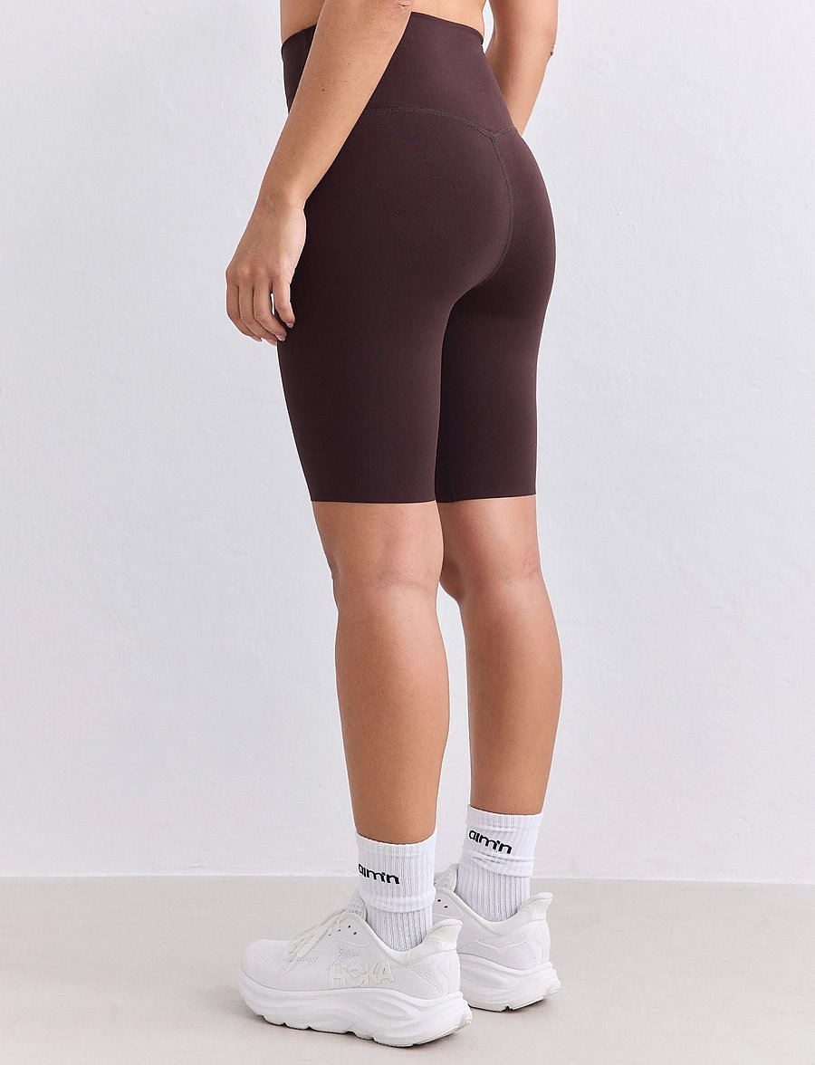 aim´n - Sense Biker Shorts - 1/2 länge - chocolate - 3