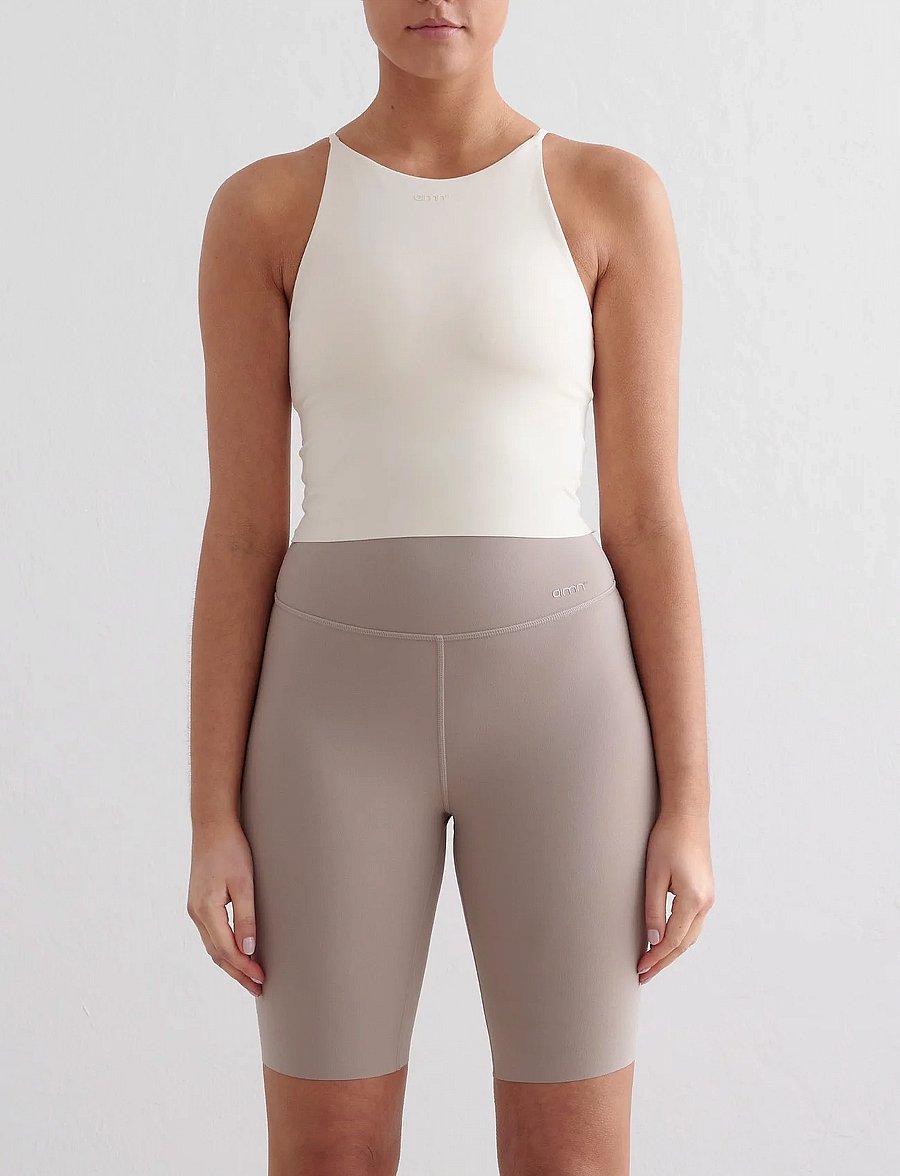 aim´n - Sense Biker Shorts - 1/2 länge - dark clay - 5