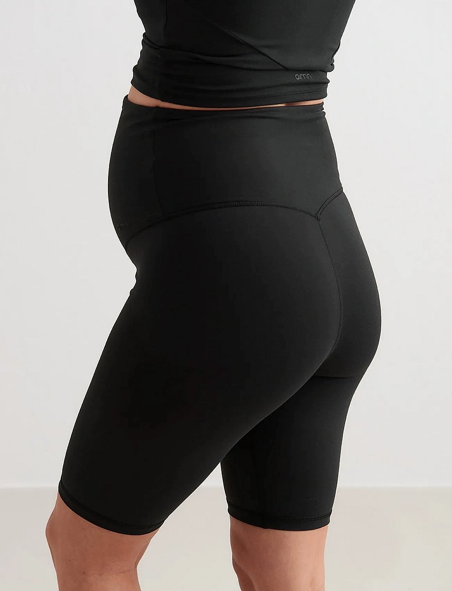 aim´n - Sense Maternity Biker Shorts - legginsy do ćwiczeń - black - 5