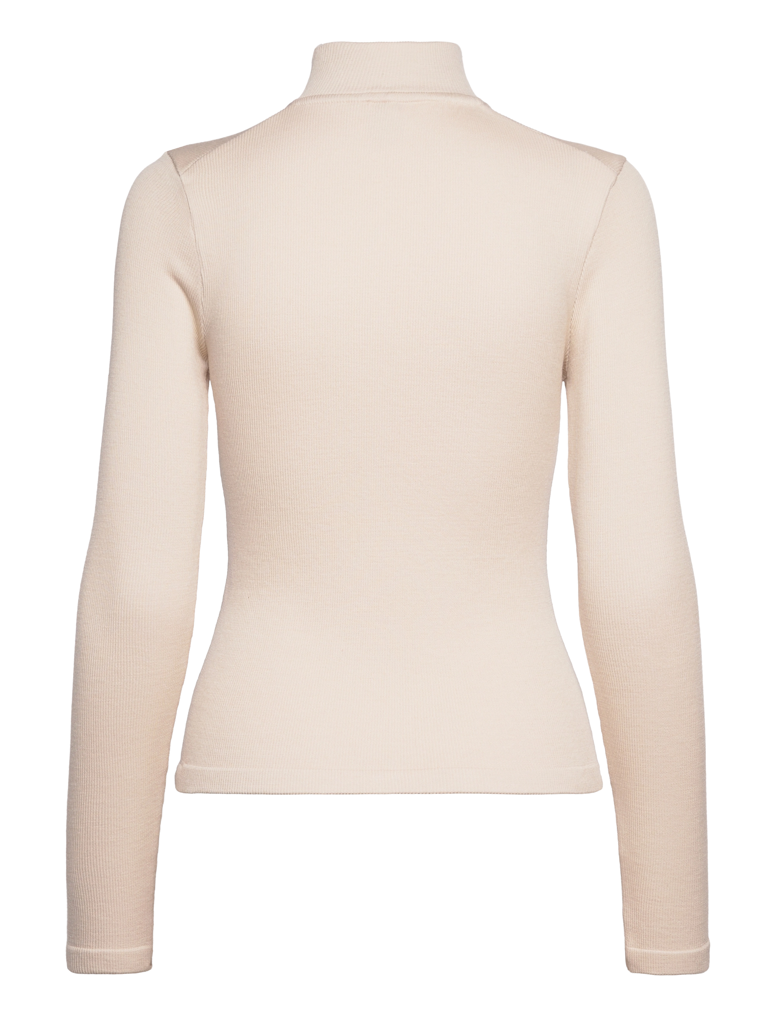 aim´n - Ribbed Wool Half zip - oberteile - cafe au lait - 2