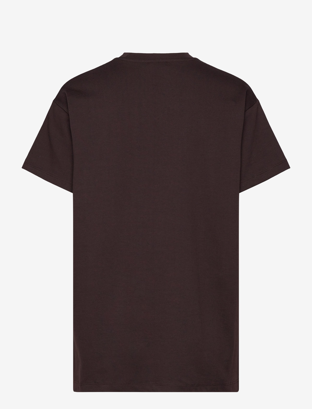 aim´n - Serif Boyfriend T-shirt - alussärgid ja t-särgid - cacao - 2