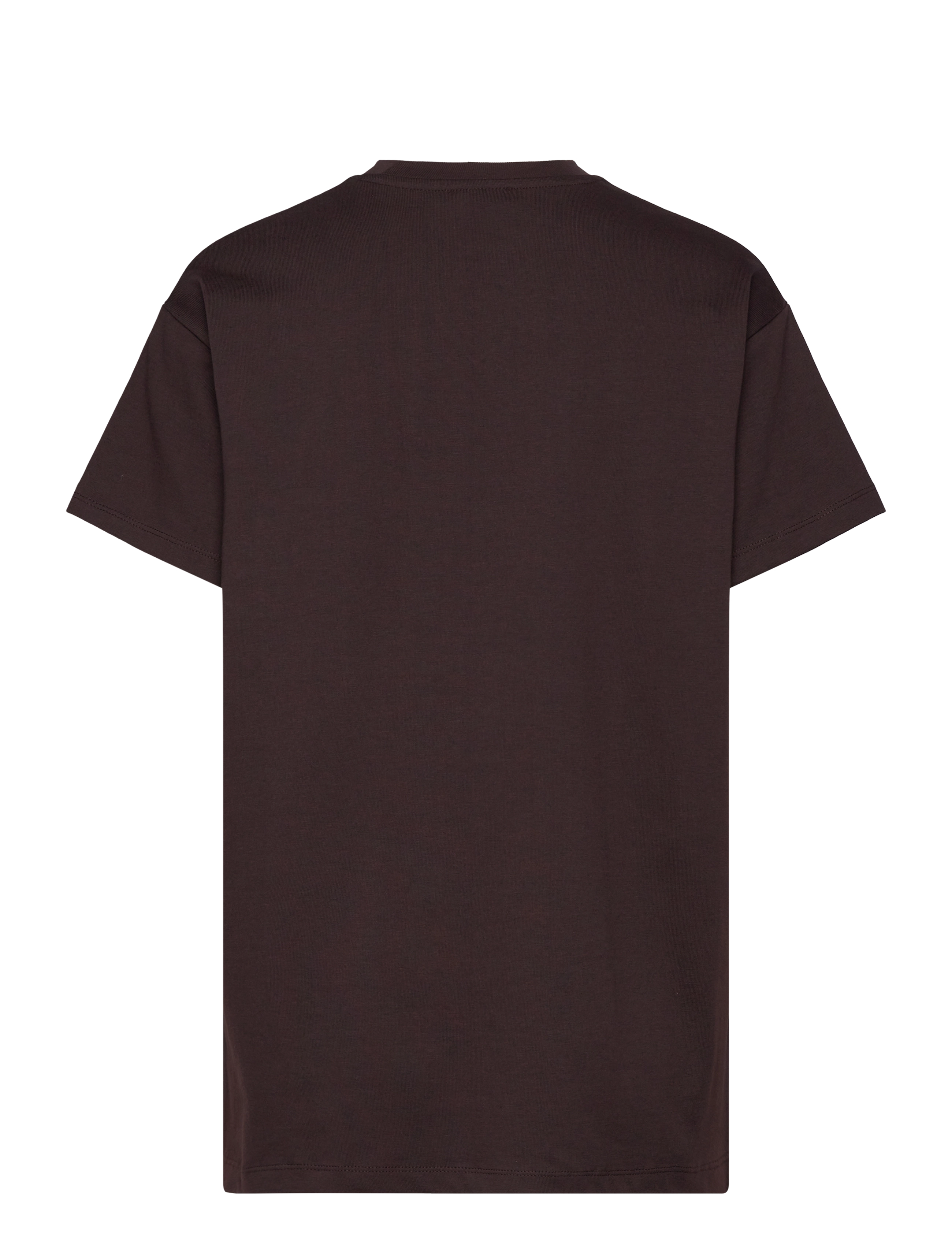 aim´n - Serif Boyfriend T-shirt - alussärgid ja t-särgid - cacao - 2