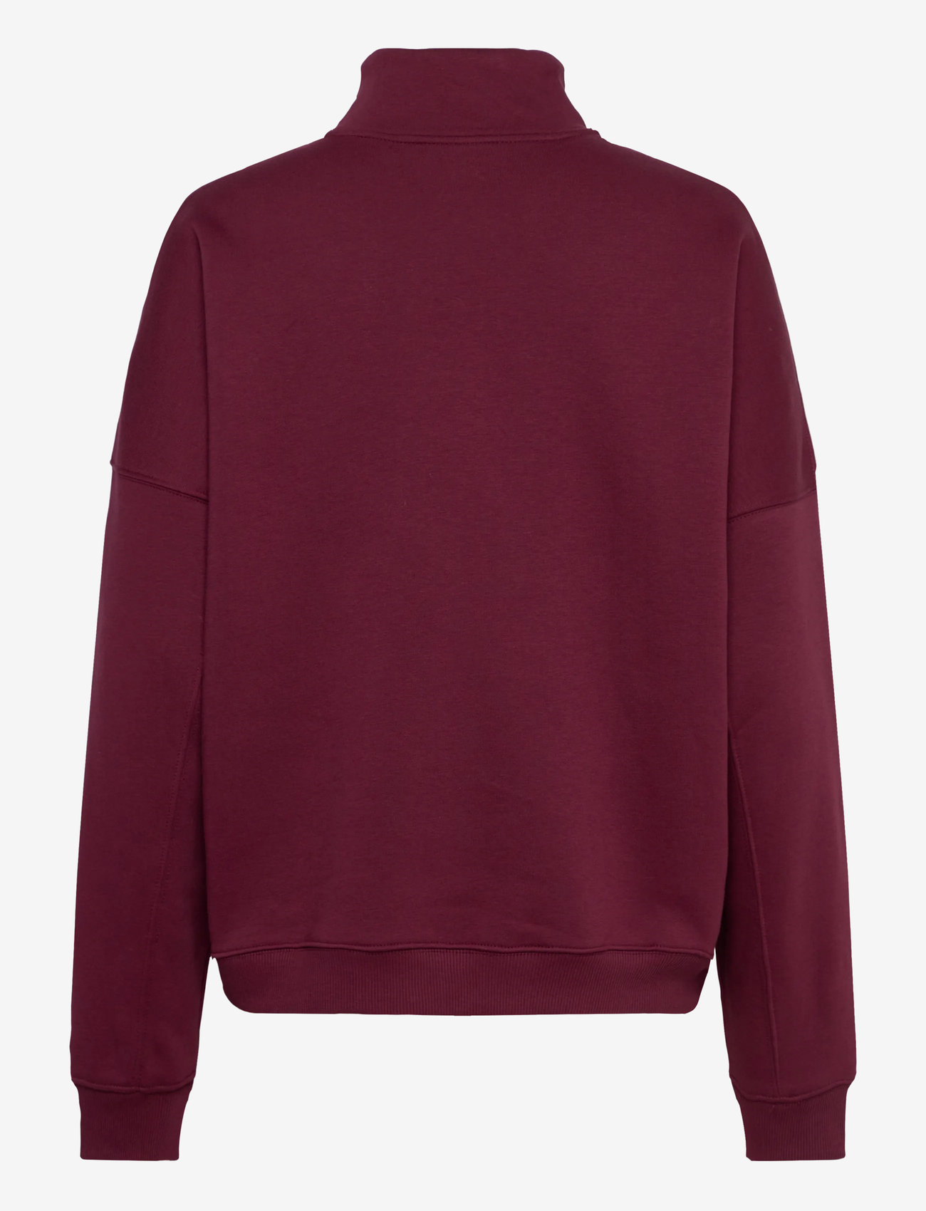 aim´n - Varsity Sweat Half Zip - Överdelar - cherry - 2