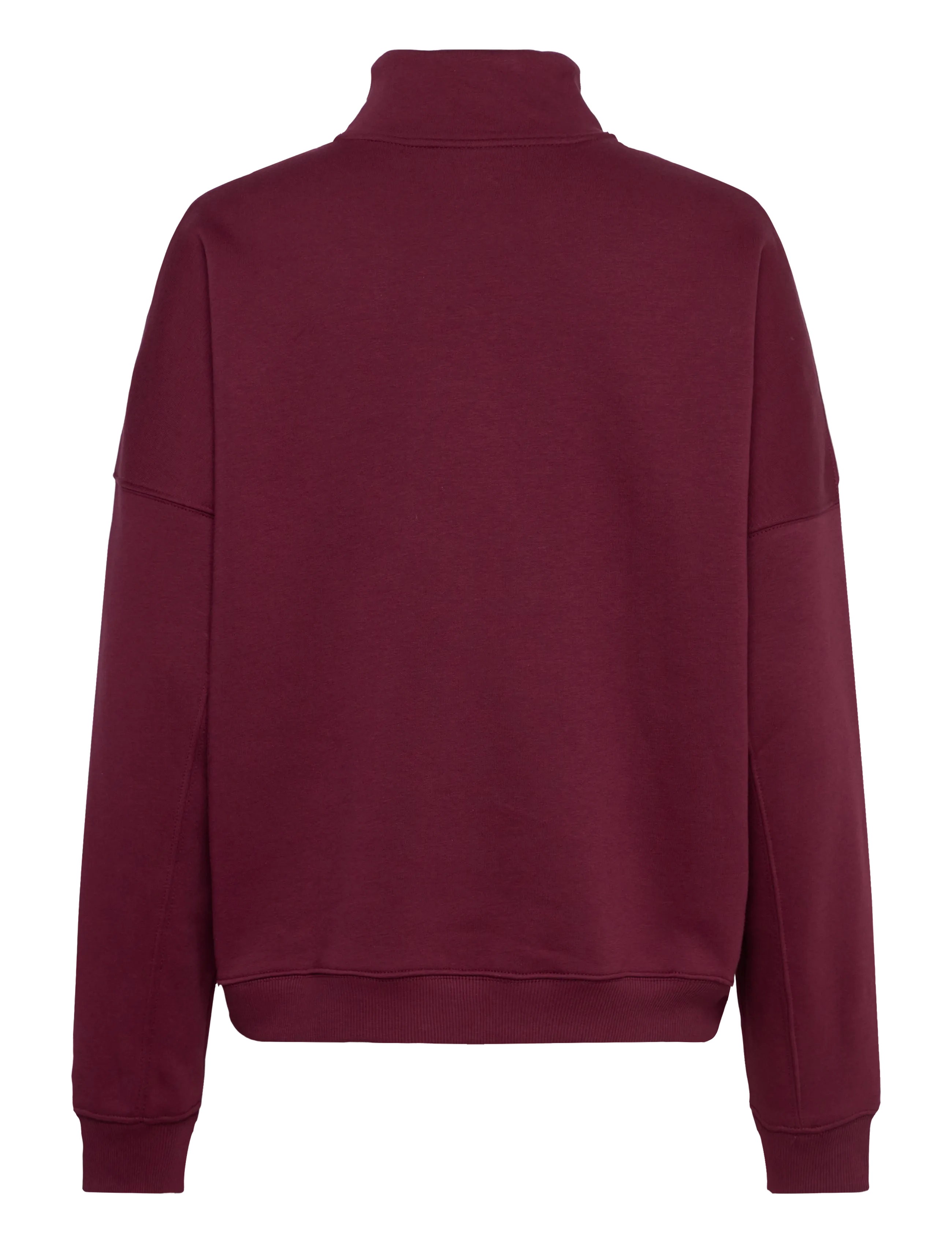 aim´n - Varsity Sweat Half Zip - Överdelar - cherry - 2