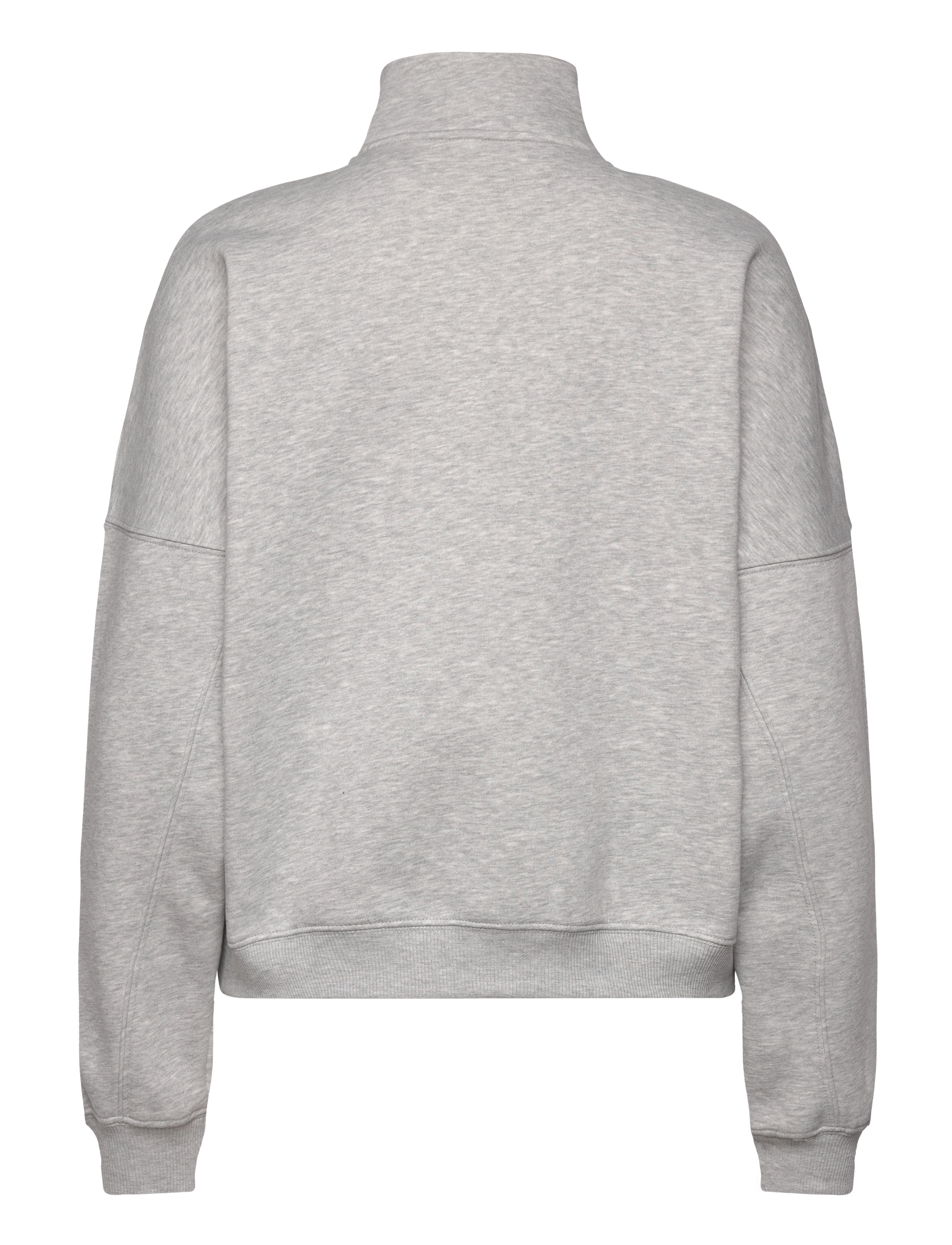aim´n - Varsity Sweat Half Zip - oberteile - grey melange - 2