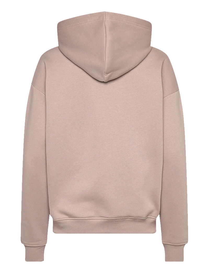 aim´n - Varsity Sweat Hood - dressipluusid ja pusad - dark clay - 1