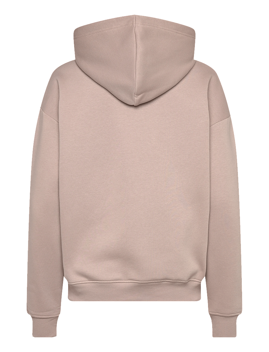 aim´n - Varsity Sweat Hood - sweatshirts - dark clay - 1