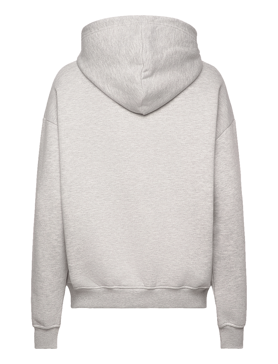 aim´n - Varsity Sweat Hood - sweatshirts - grey melange - 2