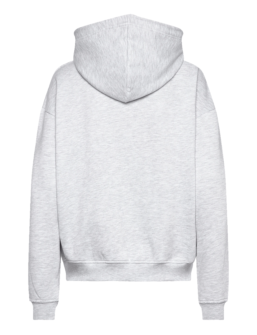 aim´n - Varsity Sweat Hood - sweatshirts - light grey melange - 2