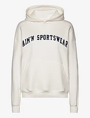 AIM'N - Varsity Sweat Hood - džemperi un adījumi - off white - 1