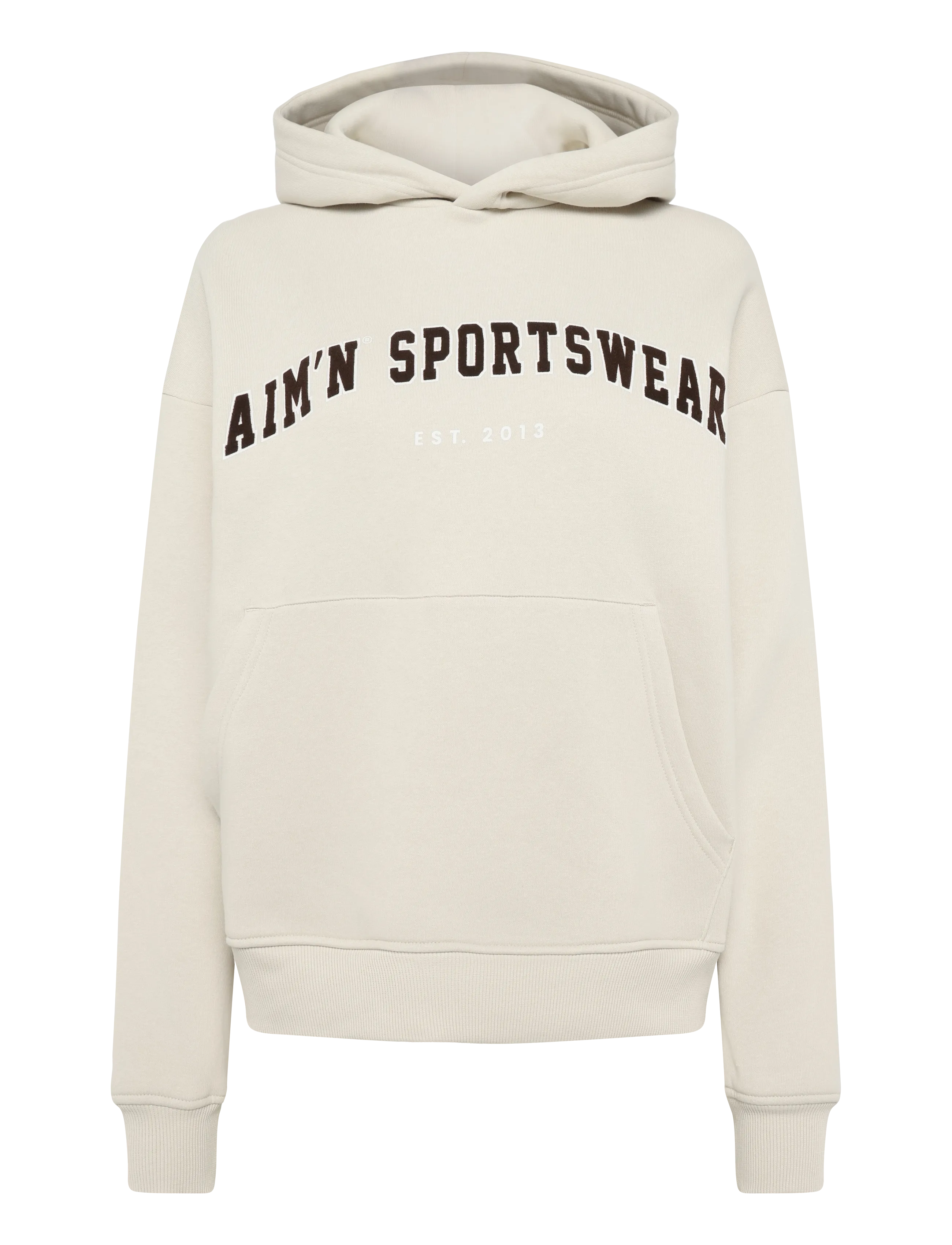 aim´n Varsity Sweat Hood - aim'n - SAND / beige