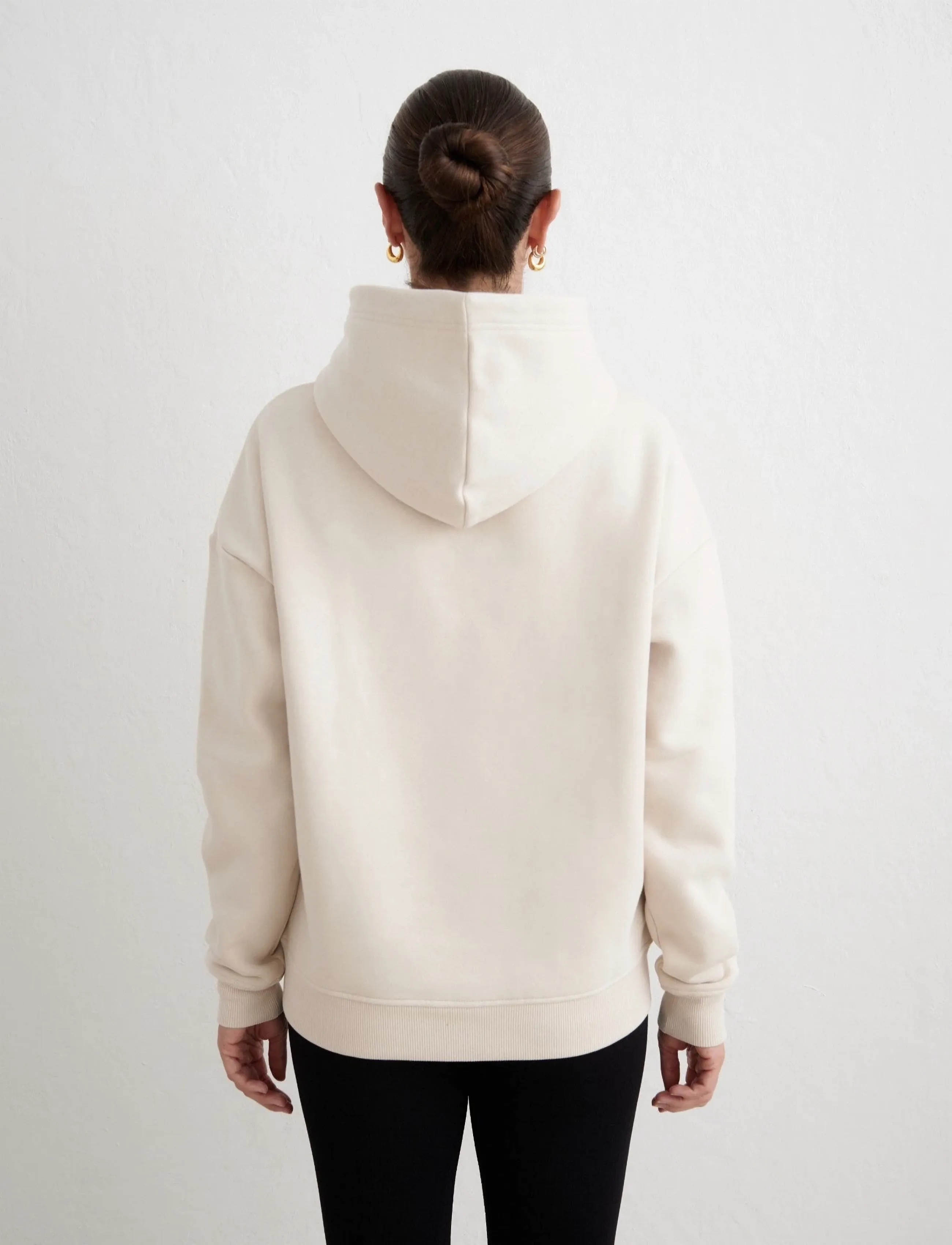 aim´n - Varsity Sweat Hood - overdele - sand - 3