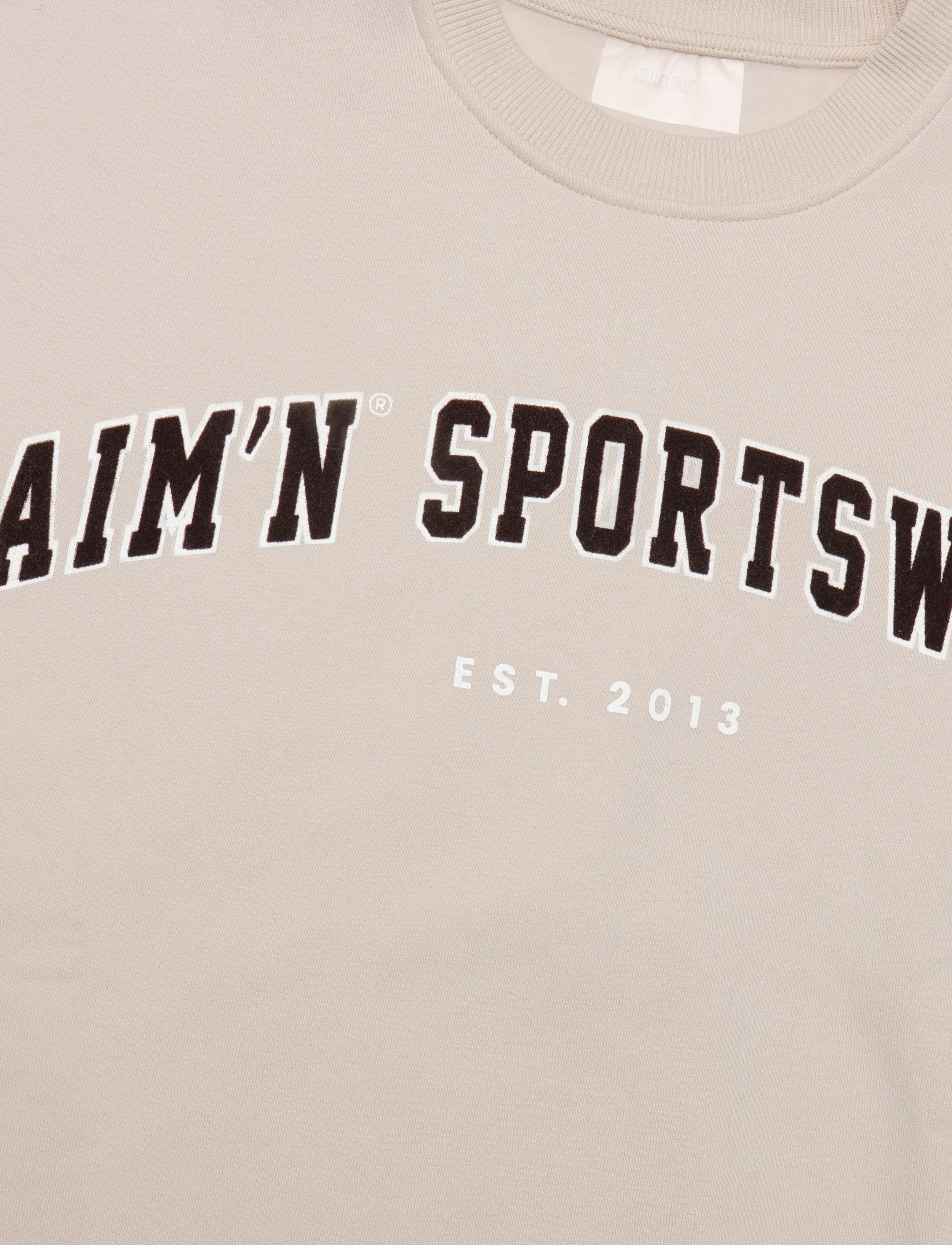 aim´n - Varsity Sweatshirt - sweatshirts - sand - 2
